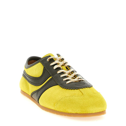 Dries Van Noten Bicolor Calfskin Sneakers