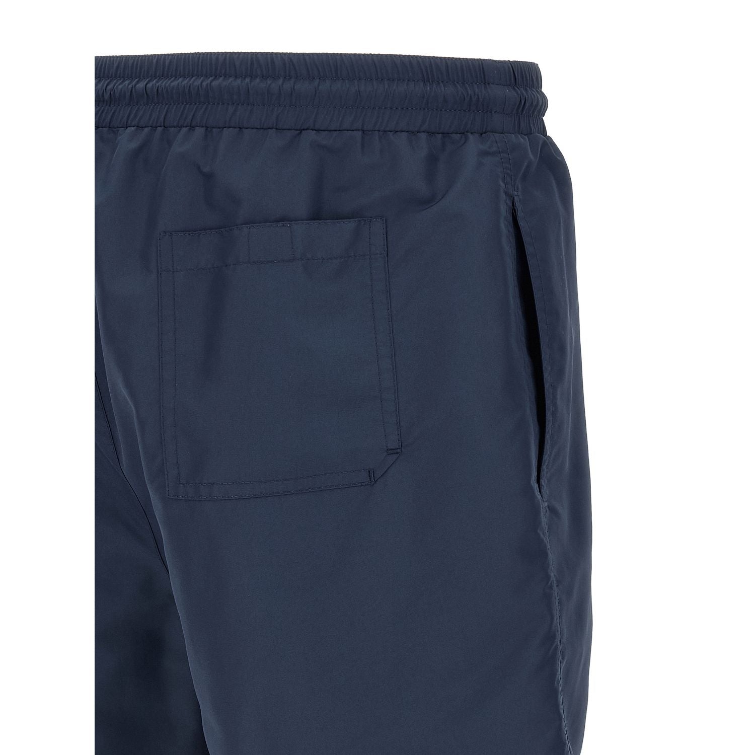 Brunello Cucinelli Blue Polyester Swim Shorts