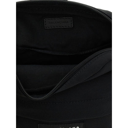 Balenciaga Black Polyamide Crossbody Bag