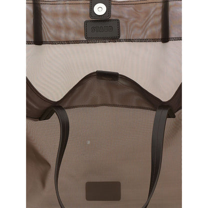 Staud Brown Polyamide Tote Bag
