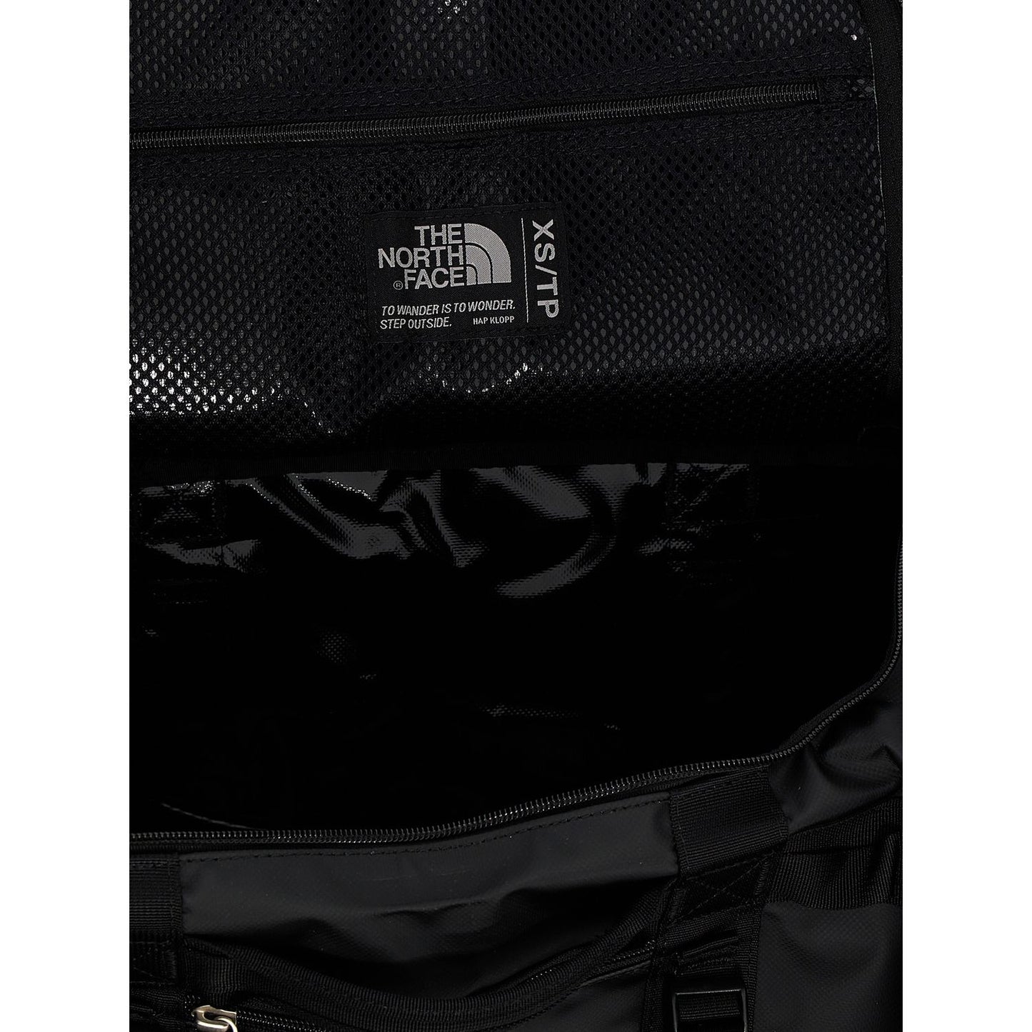The North Face Black Recycled Polyester Backpack