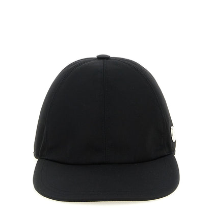 Stella McCartney Black Cotton Cap (Baseball Hat)