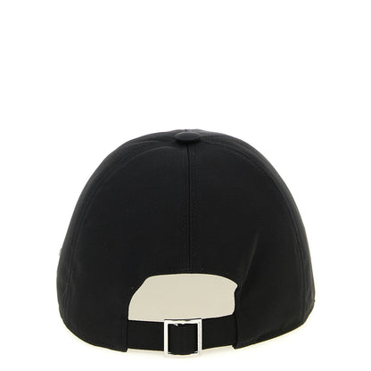 Stella McCartney Black Cotton Cap (Baseball Hat)