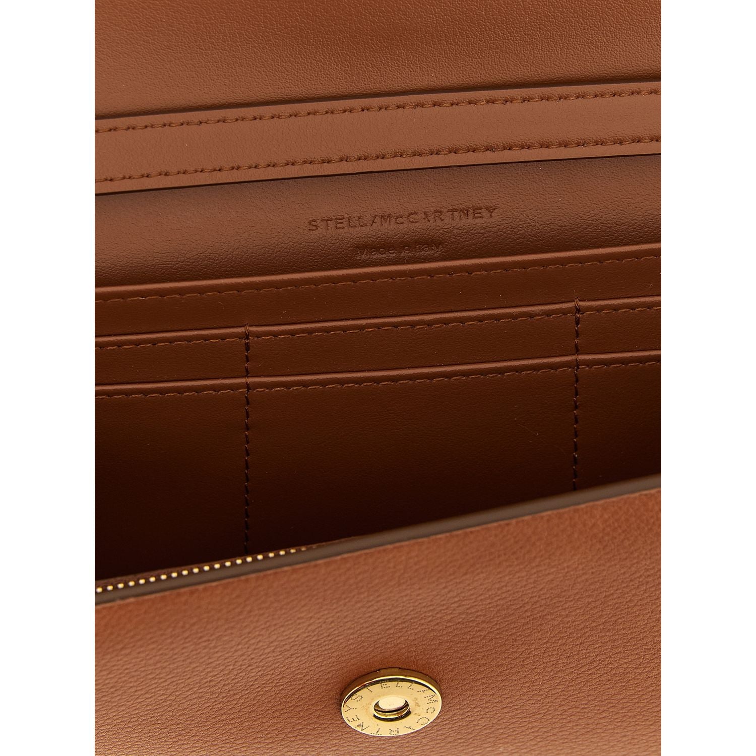 Stella McCartney Brown Polyamide Cardholder