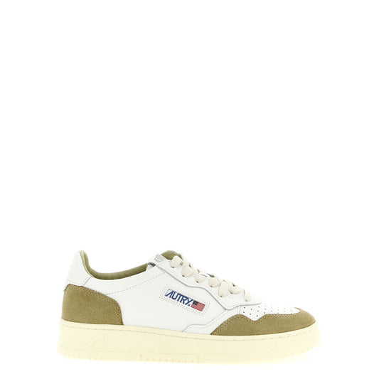 Autry Bicolor Cowhide Low Top Sneakers