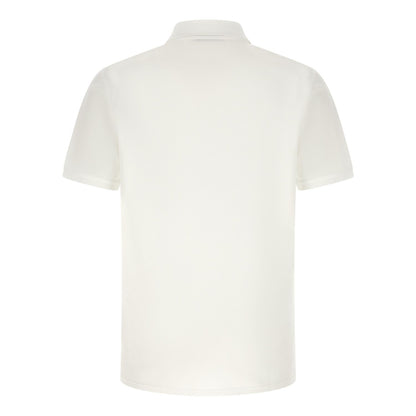 Givenchy White Cotton Polo Shirt