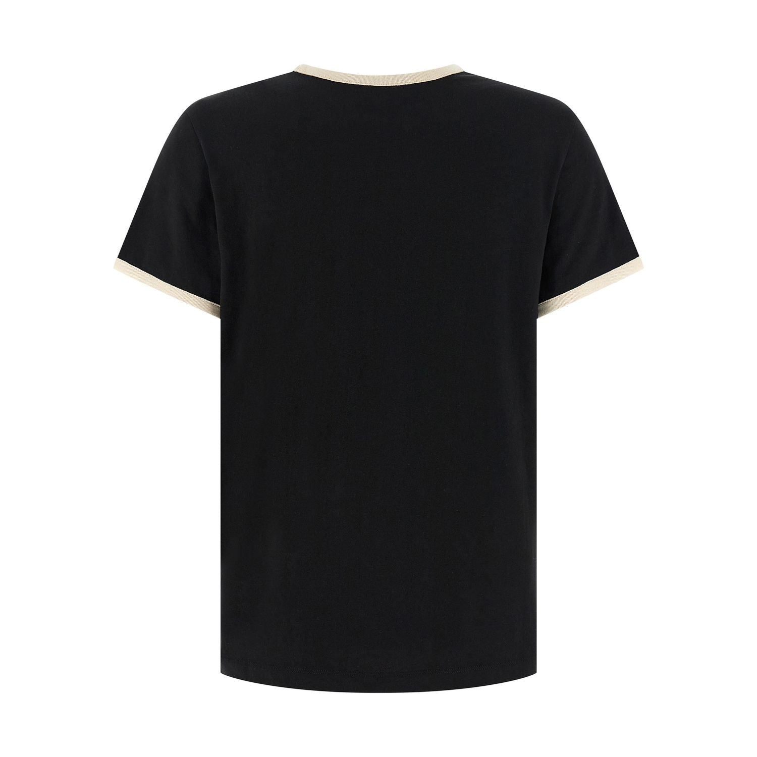 Moncler Black Cotton T-Shirt