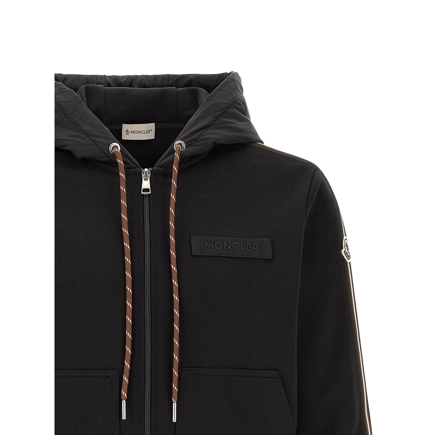 Moncler Black Polyamide Sweatshirt