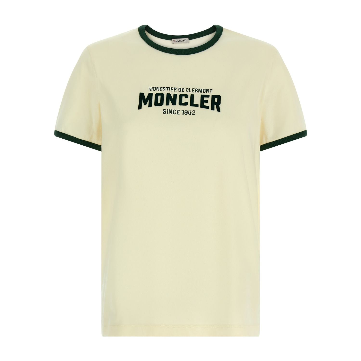 Moncler Beige Cotton T-Shirt
