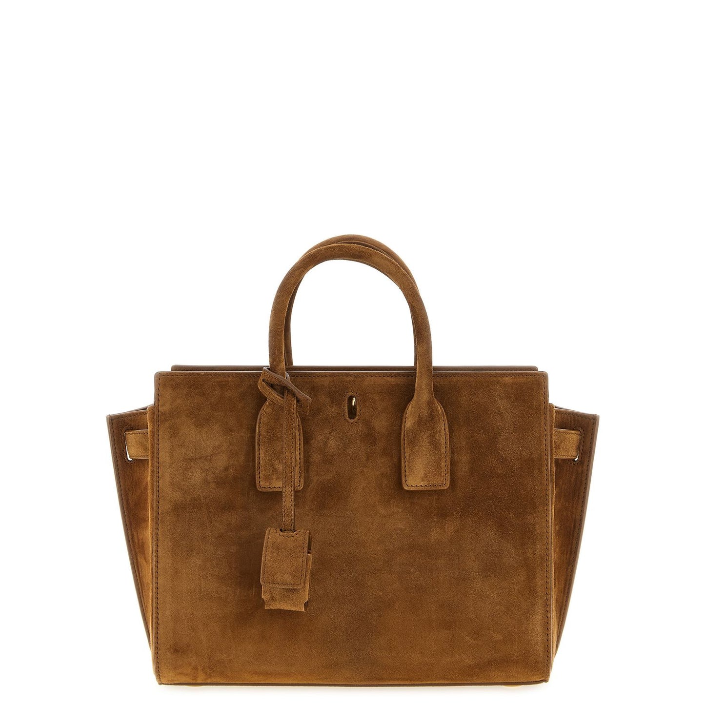 Saint Laurent Brown Calfskin Handbag