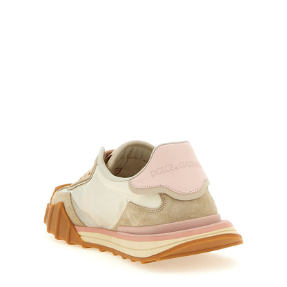 Dolce & Gabbana Multicolor Polyamide Athletic Sneakers