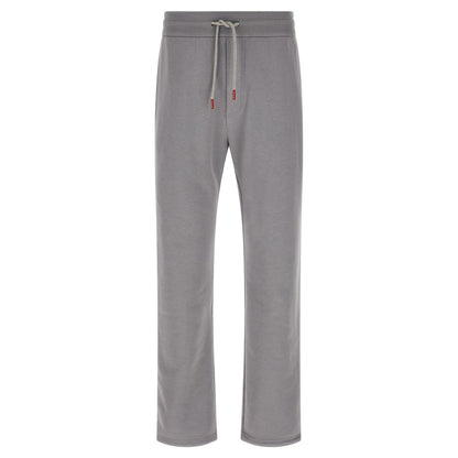 Kiton Gray Cotton Sweatsuit