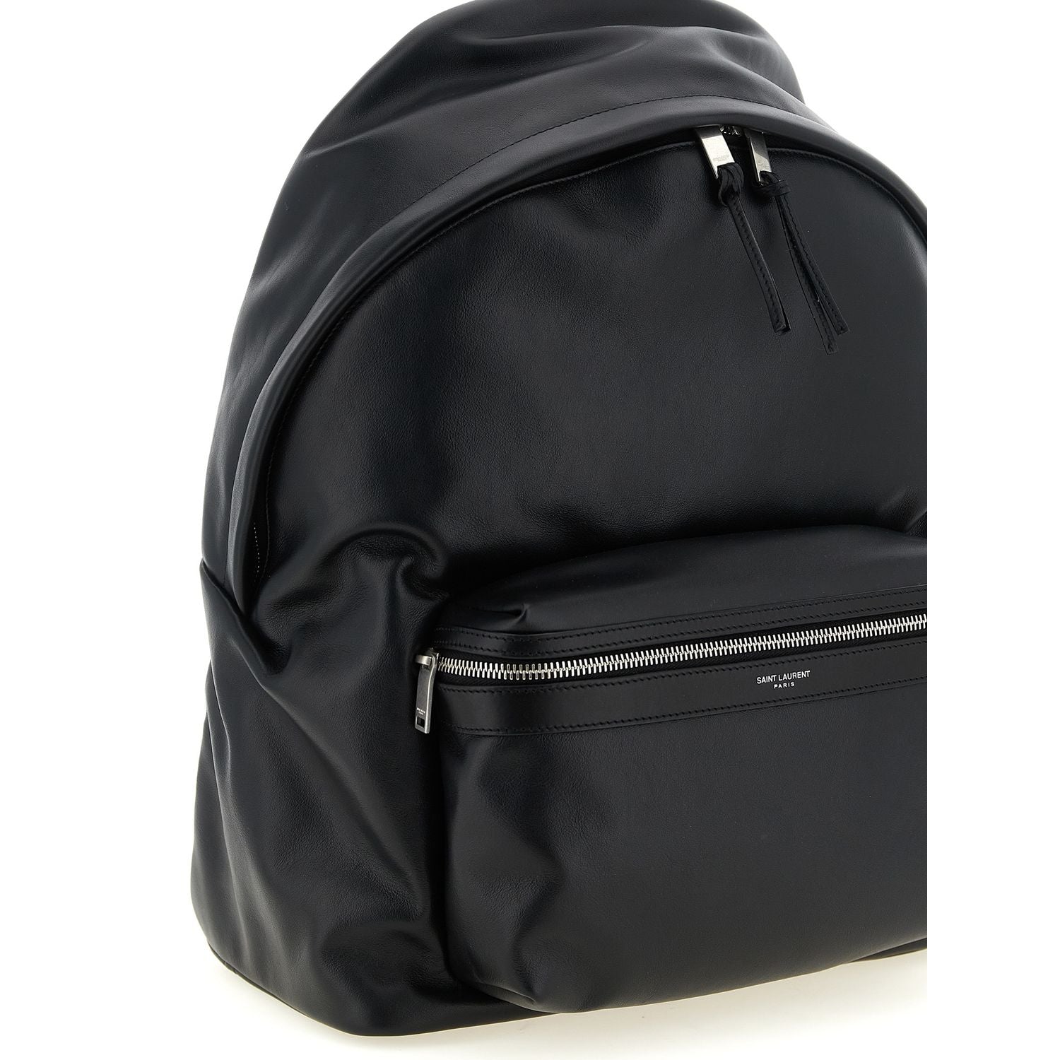 Saint Laurent Black Calfskin Backpack