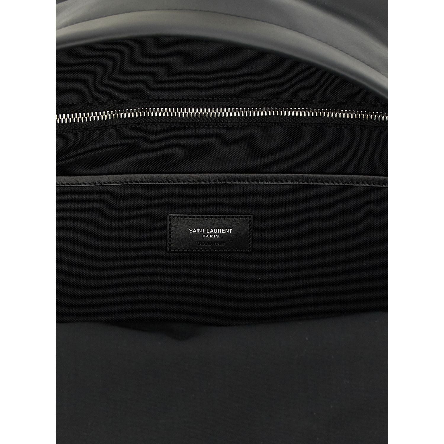 Saint Laurent Black Calfskin Backpack