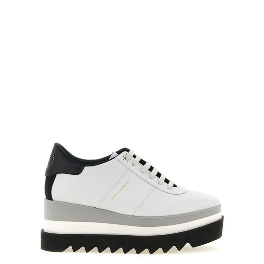 Stella McCartney Gray Polyethylene Wedge Sandals