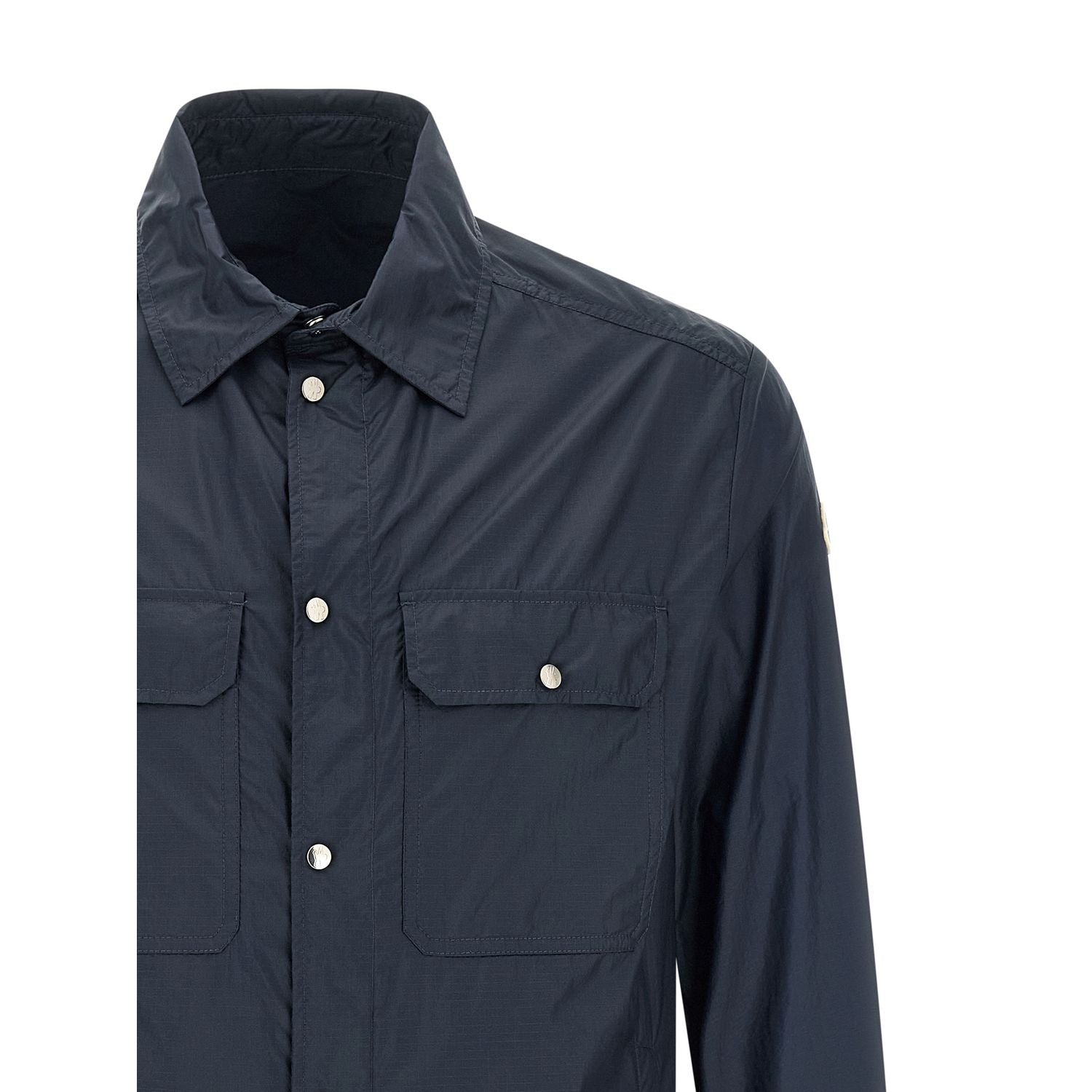 Moncler Blue Polyamide Blouse