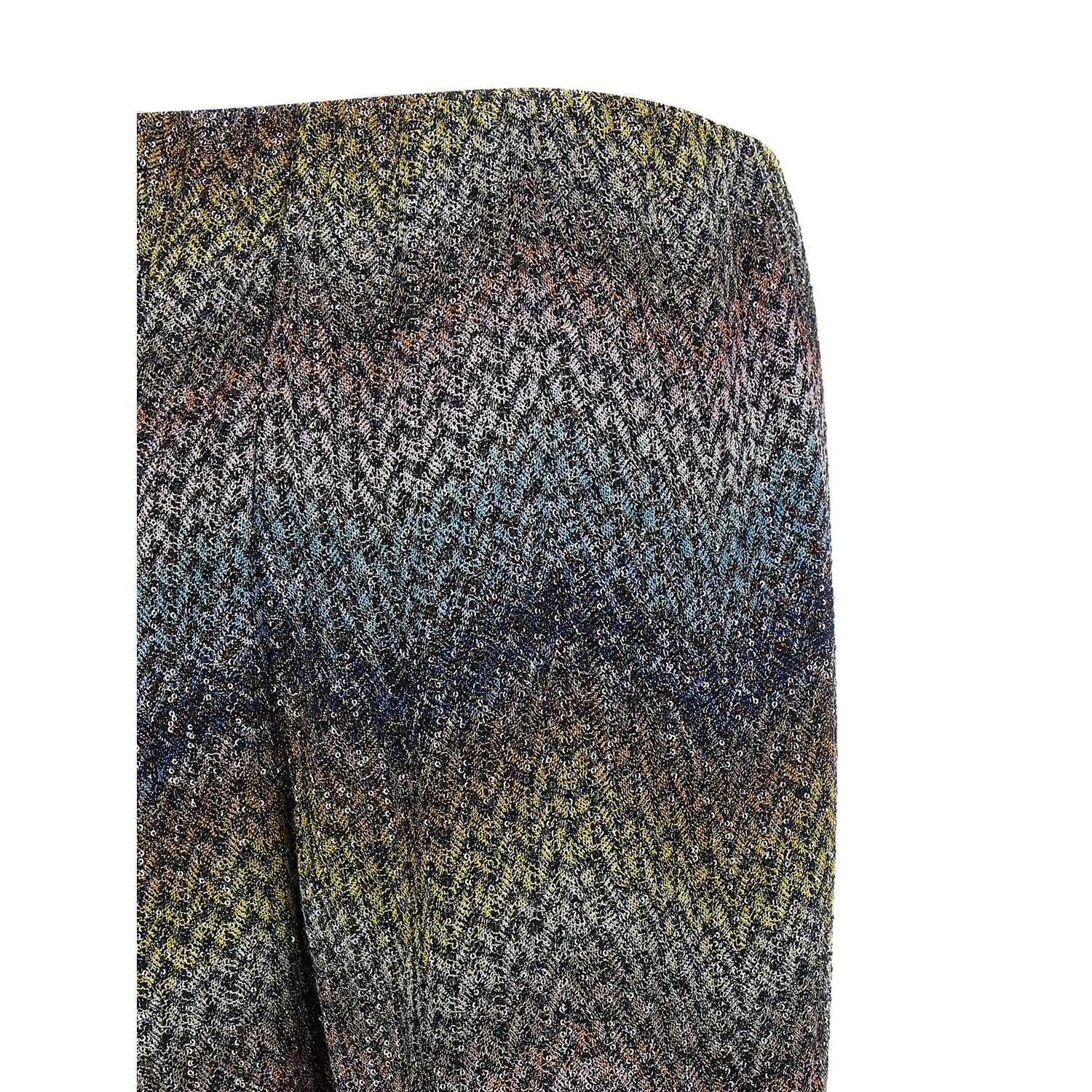 Missoni Multicolor Viscose Flared Pants