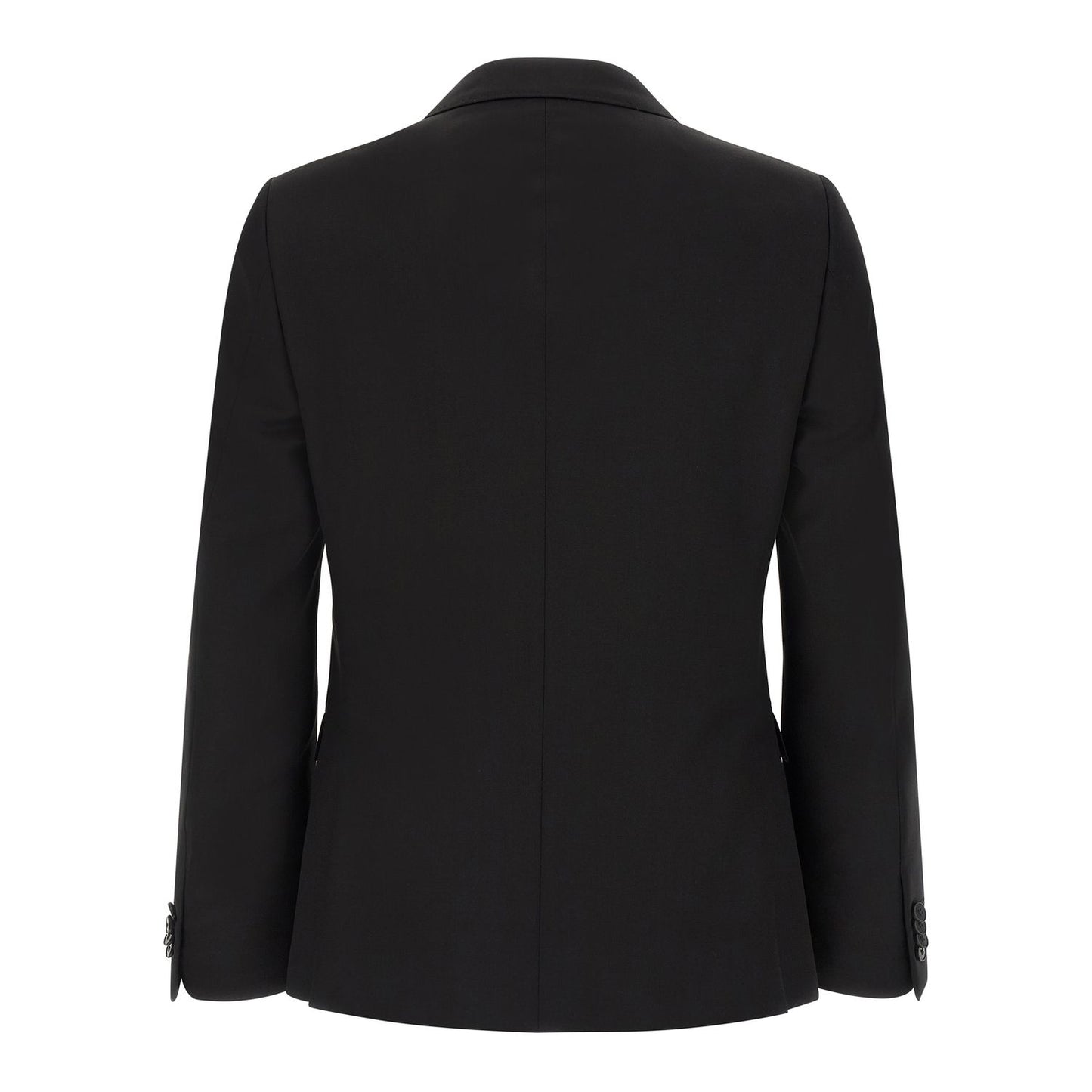 ZEGNA Black Wool Blazer