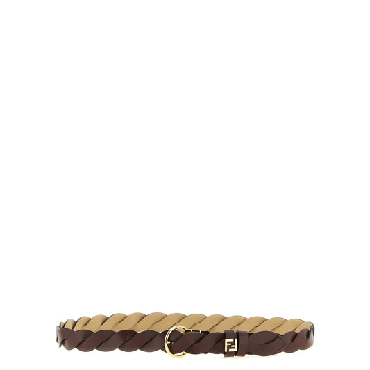 Fendi Multicolor Calfskin Regular Belt