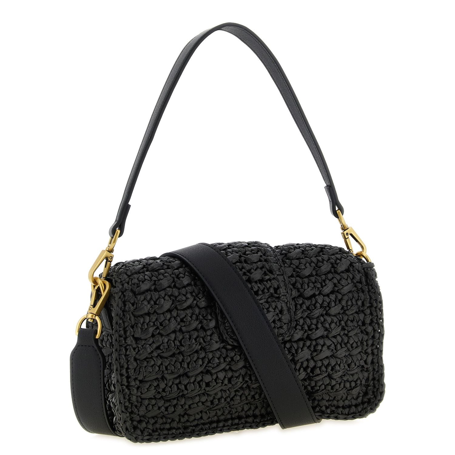 Twinset Black Polypropylene Crossbody Bag