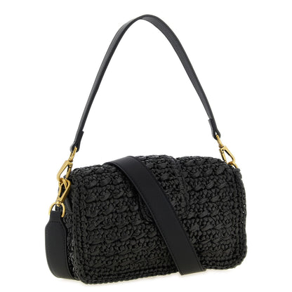 Twinset Black Polypropylene Crossbody Bag