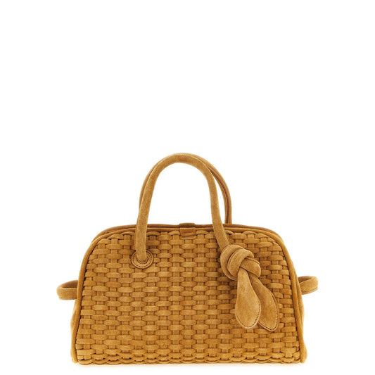 Jacquemus Beige Calfskin Handbag