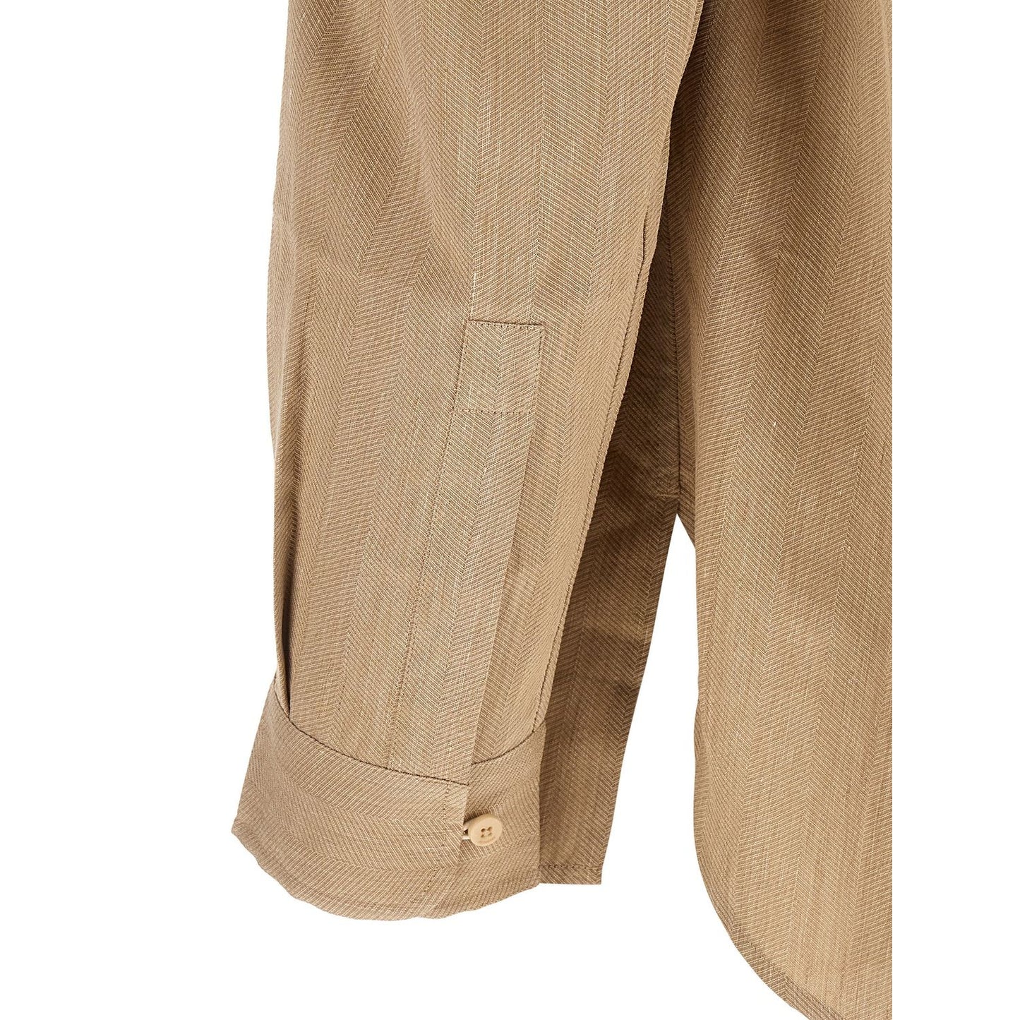 Jacquemus Beige Linen Blouse