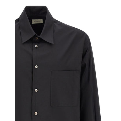 Lemaire Black Cotton Blouse