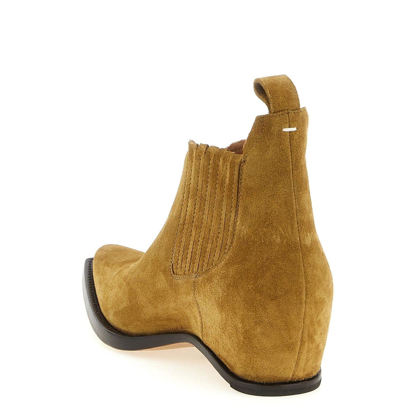 Maison Margiela Brown Bovine Leather Ankle Boots