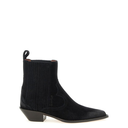 Sonora Black Calfskin Chelsea Boots