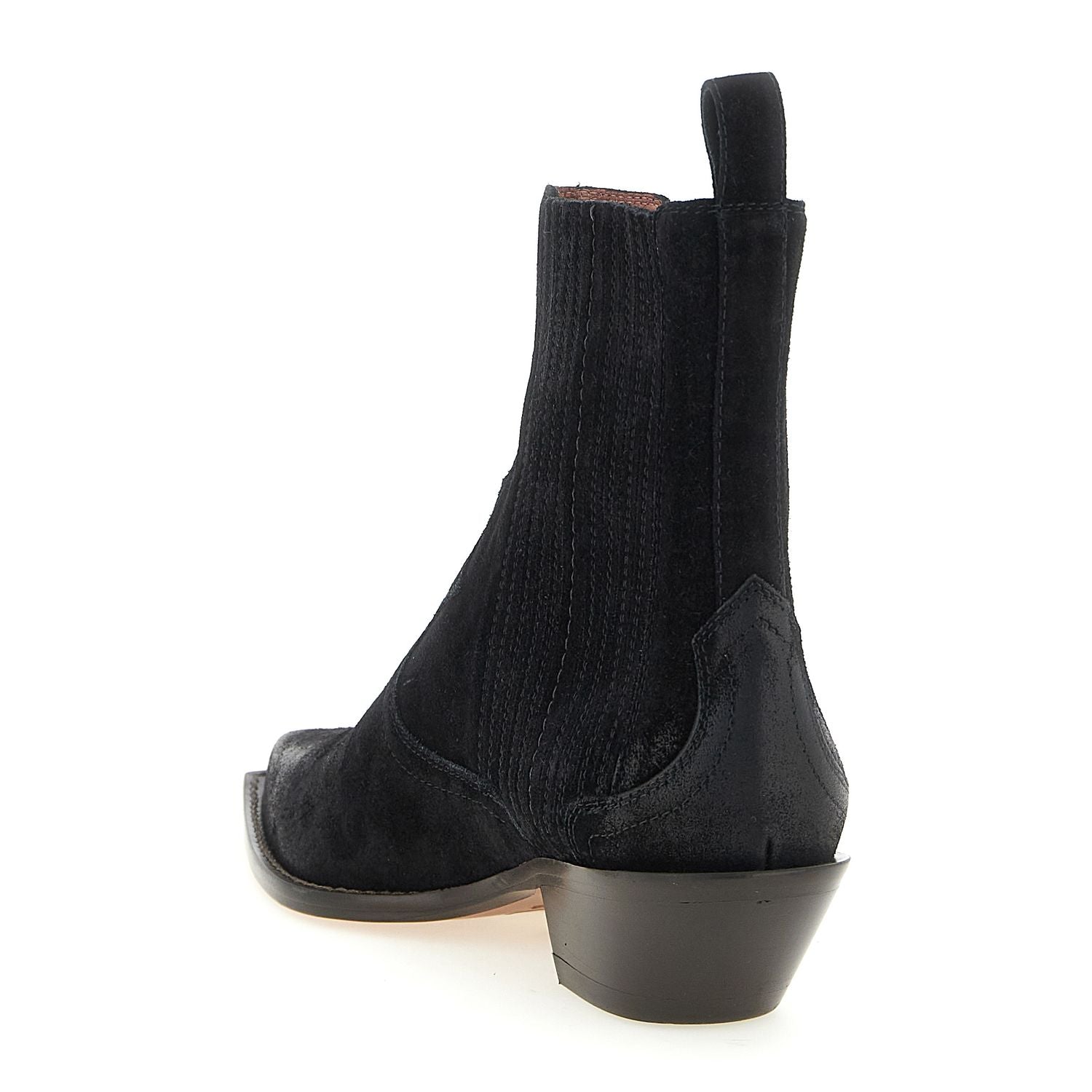 Sonora Black Calfskin Chelsea Boots