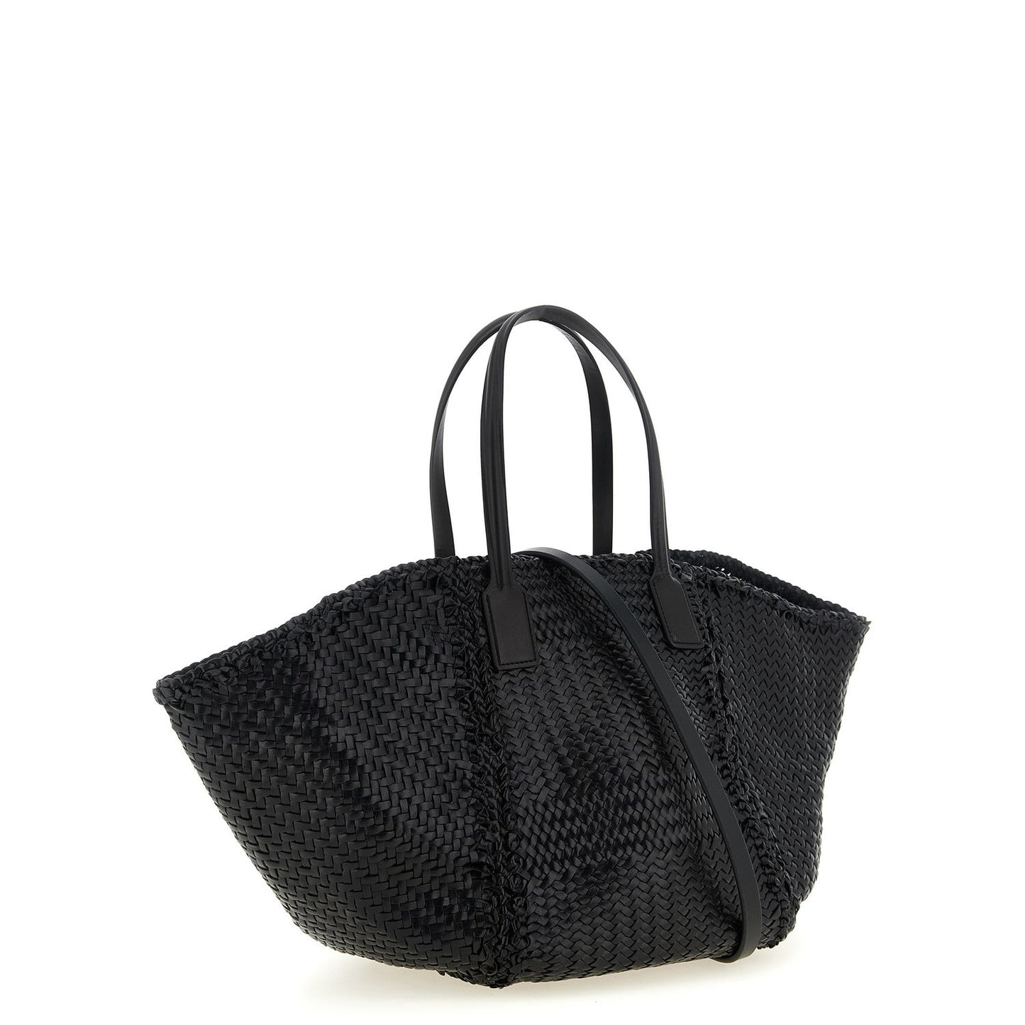 Dragon Diffusion Black Calfskin Tote Bag