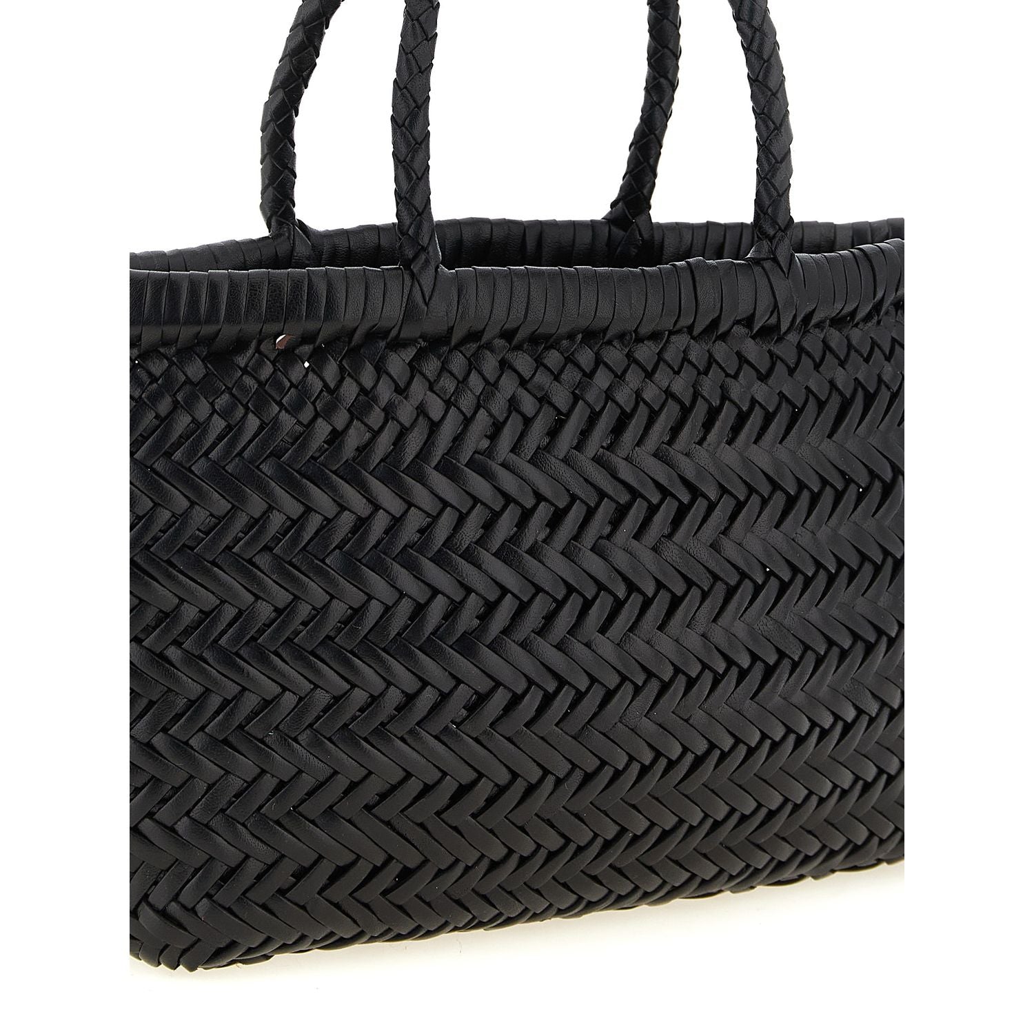 Dragon Diffusion Black Calfskin Handbag