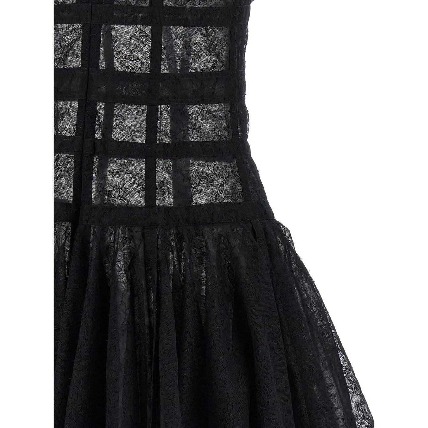 Giovanni Bedin Black Polyamide Short Dress