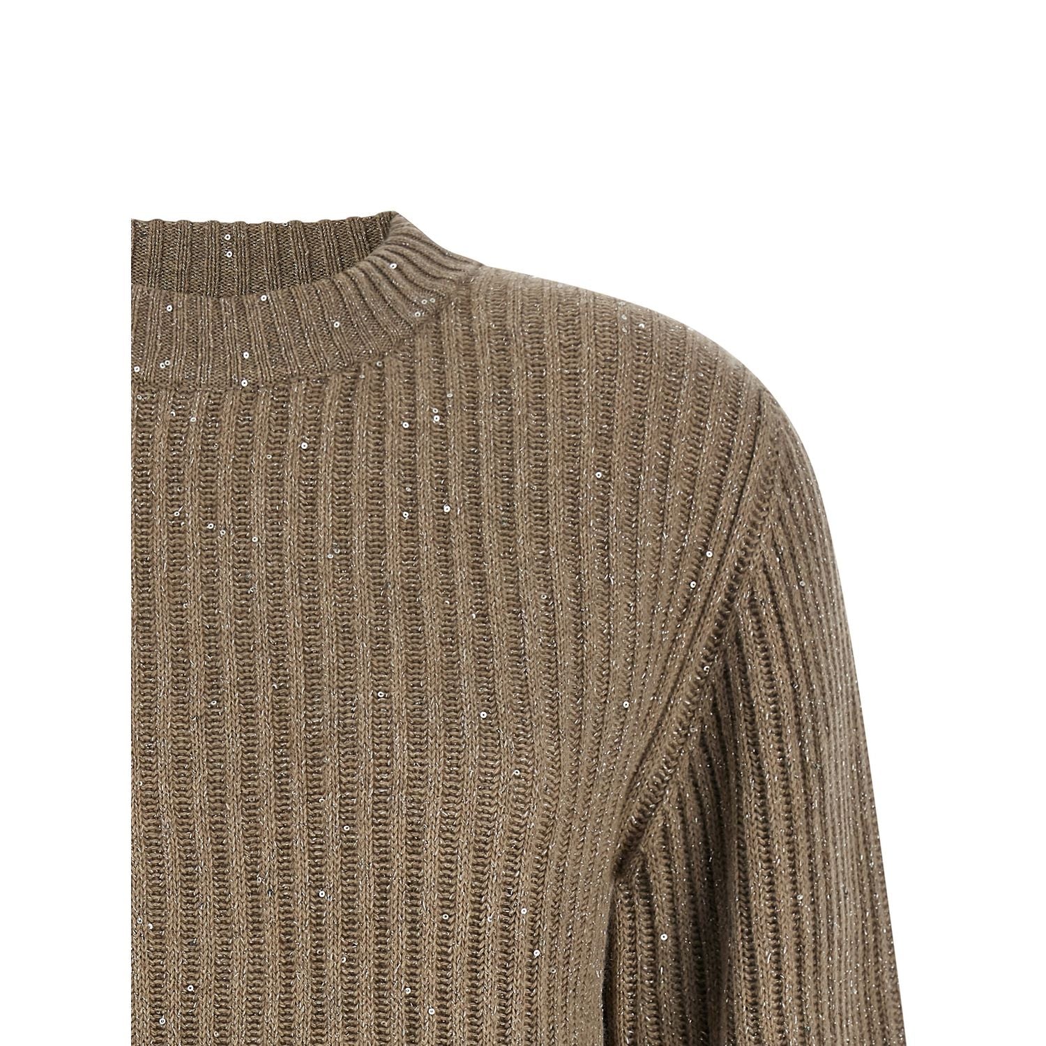 Brunello Cucinelli Beige Cashmere Cardigan