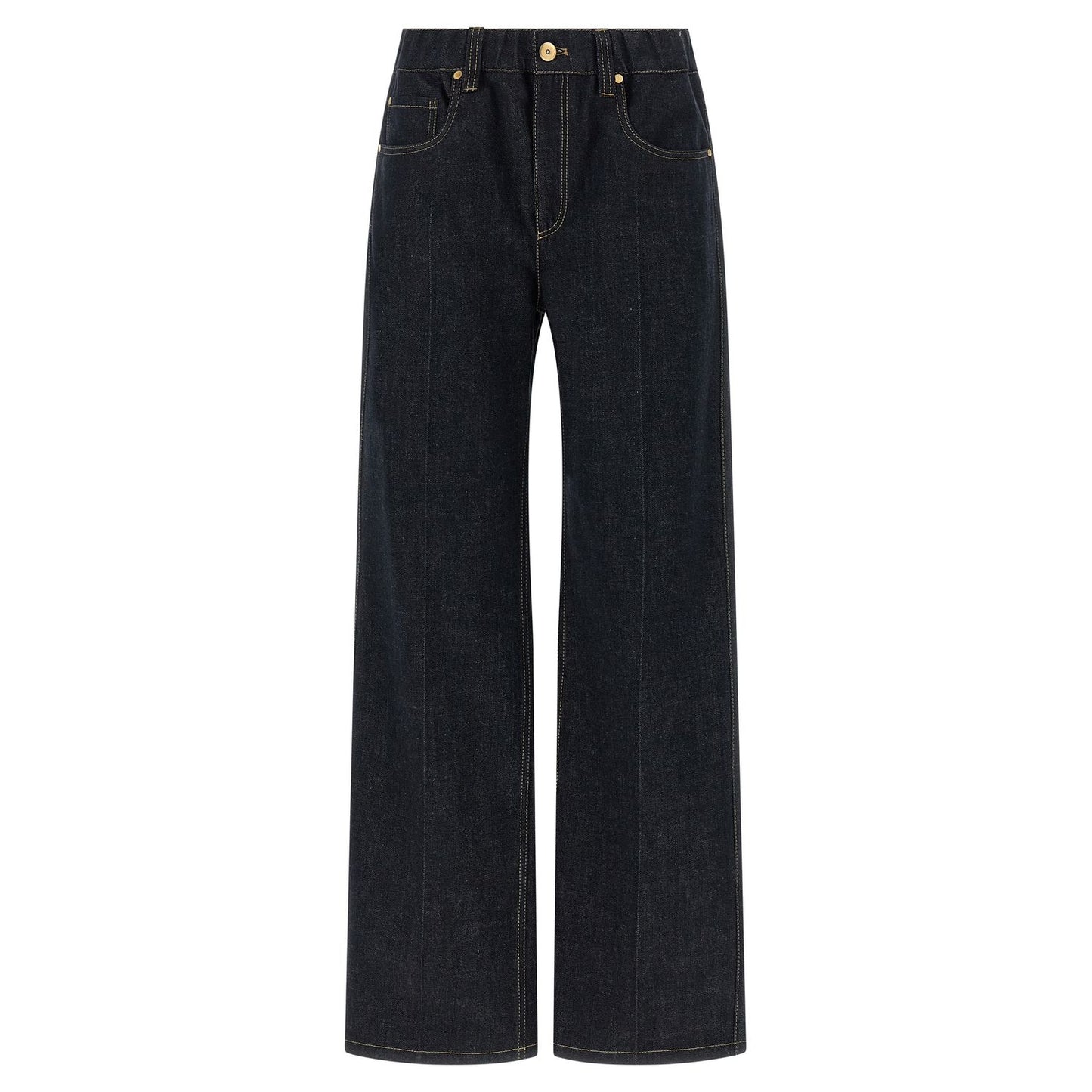 Brunello Cucinelli Blue Cotton Jeans Denim