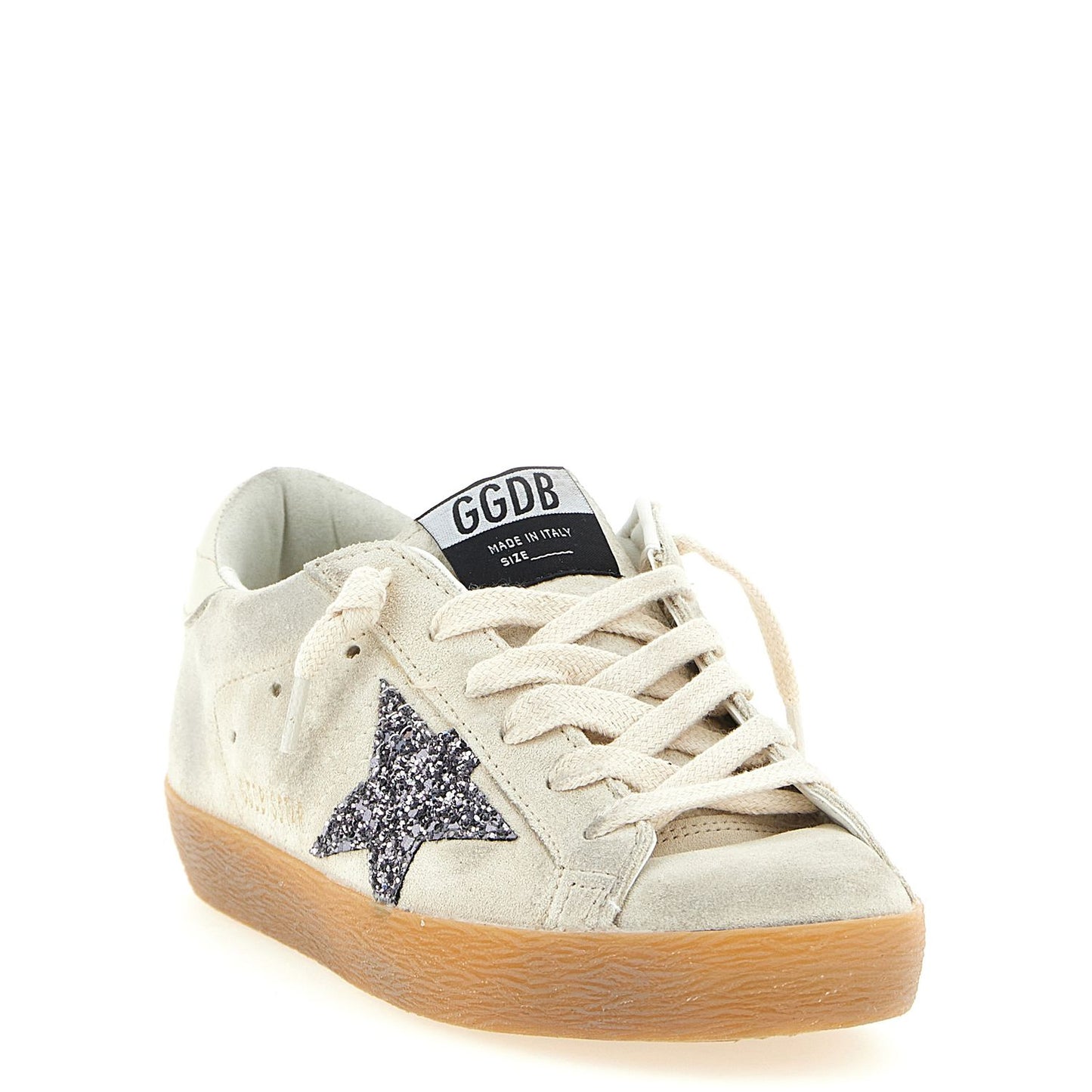 Golden Goose White Leather Sneakers