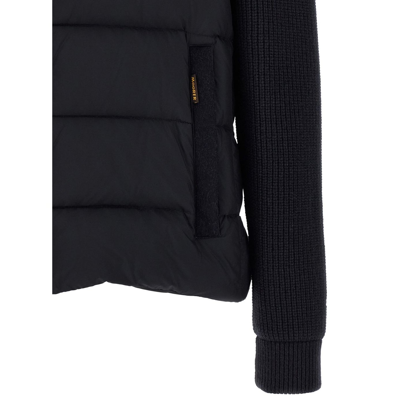 MooRER Blue Wool Full-Length Jacket