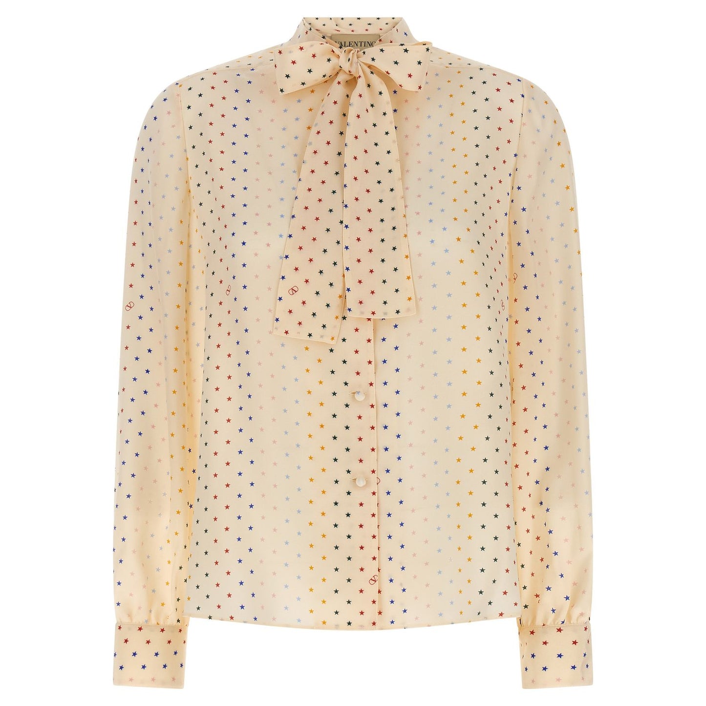 Valentino Garavani Multicolor Silk Blouse