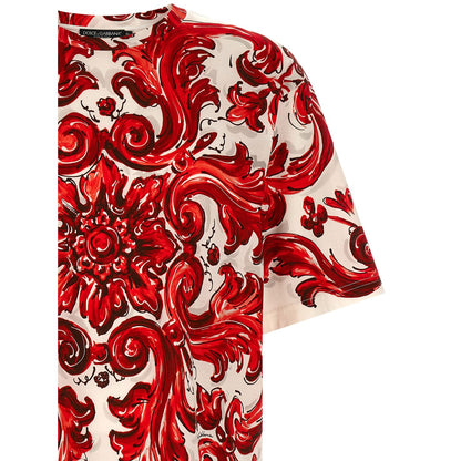 Dolce & Gabbana Multicolor Cotton T-Shirt
