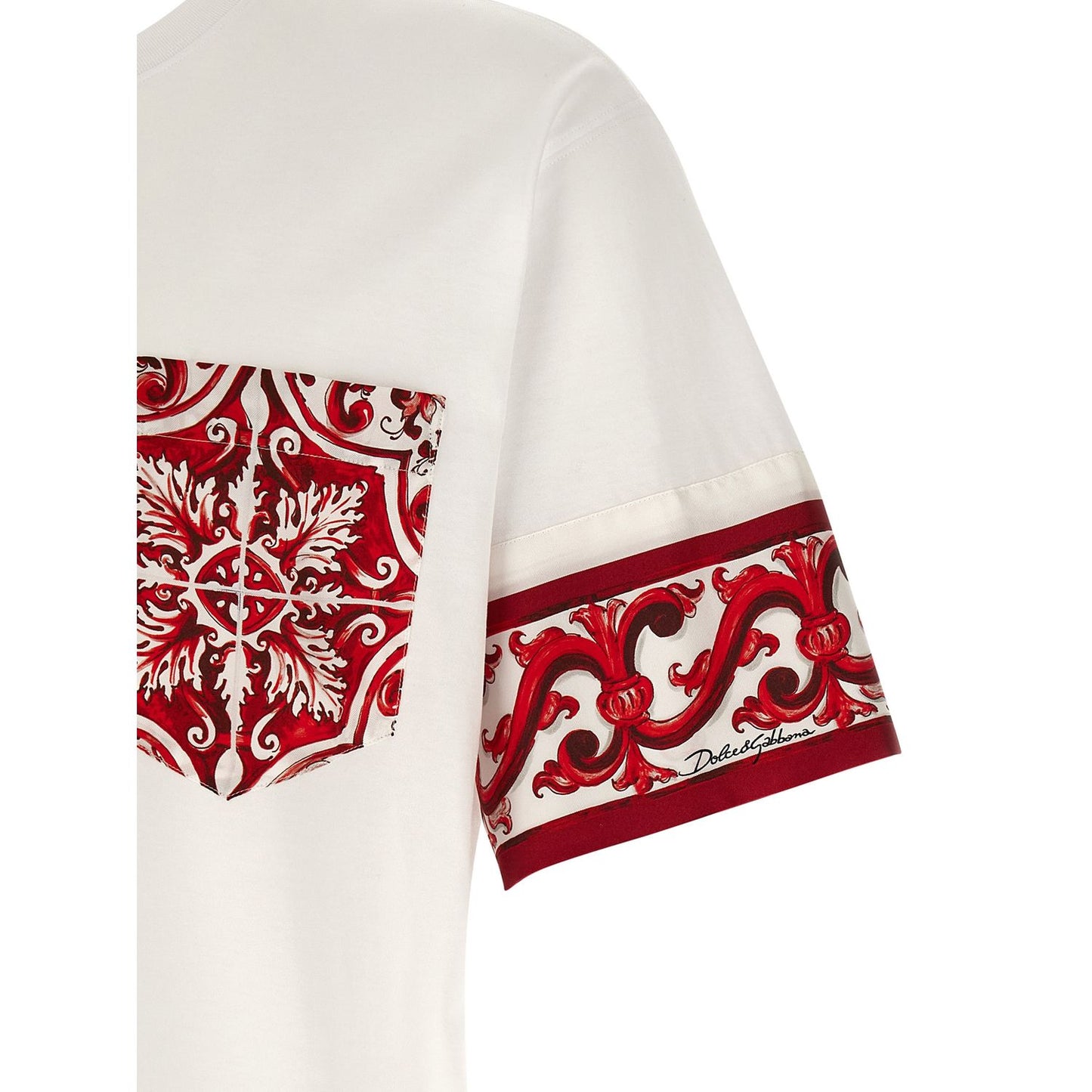 Dolce & Gabbana Multicolor Cotton T-Shirt