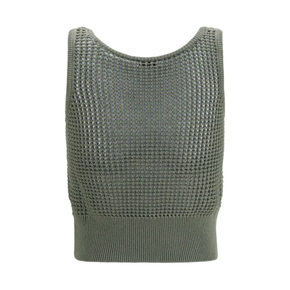 Brunello Cucinelli Bicolor Cotton Tank Tops