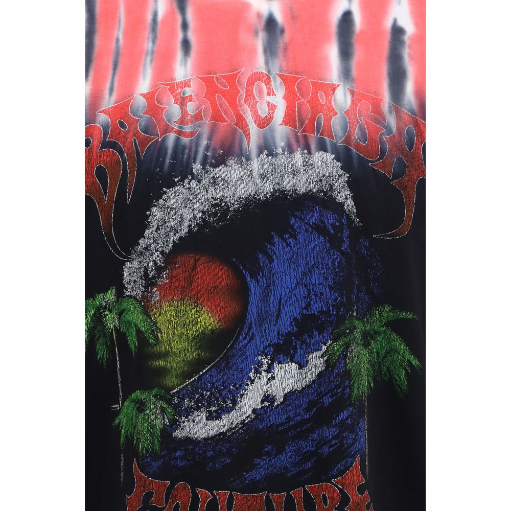 Balenciaga Multicolor Cotton T-Shirt