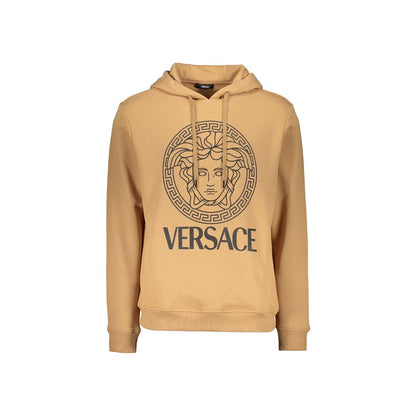 Versace Brown Cotton Sweatshirt