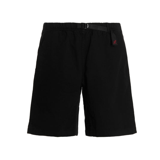 Gramicci Black Cotton Bermuda Shorts