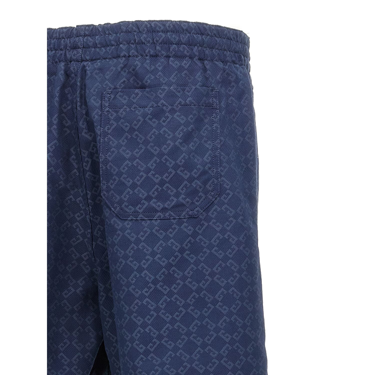 Givenchy Blue Cotton Bermuda Shorts
