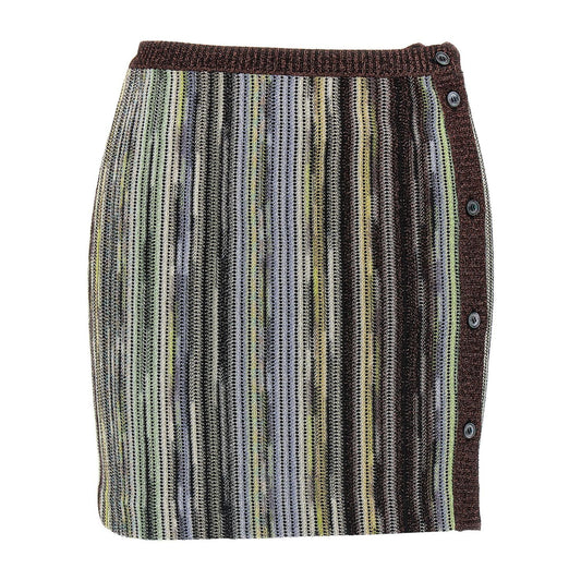 Missoni Multicolor Viscose Long Skirt
