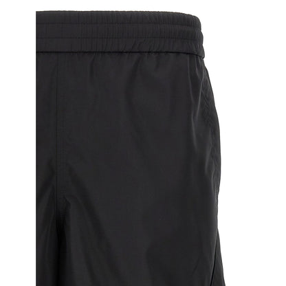 Givenchy Black Polyester Bermuda Shorts