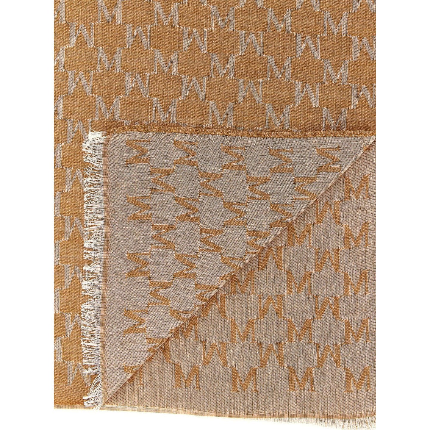 Max Mara Brown Cotton Foulard