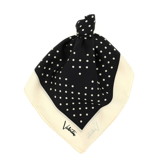 Valentino Garavani Bicolor Silk Foulard